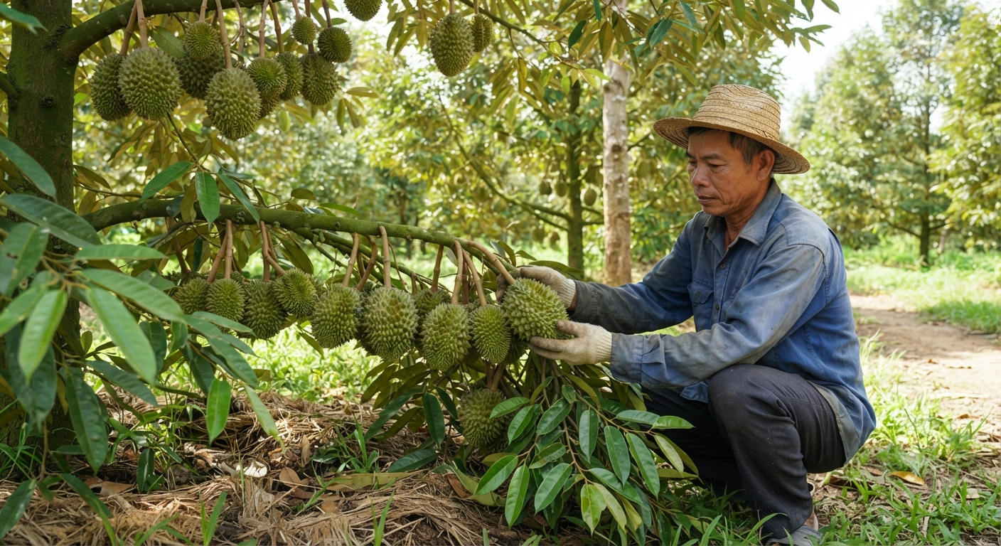 Giai đoạn nuôi trái non và phát triển cơm